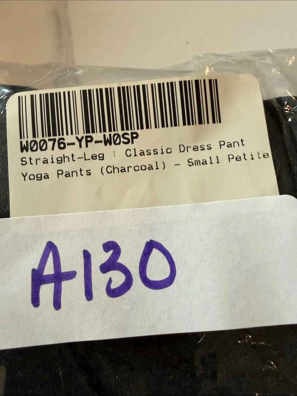 New Betabrand Charcoal Straight Classic Dress Pant Yoga Pants Small Petite